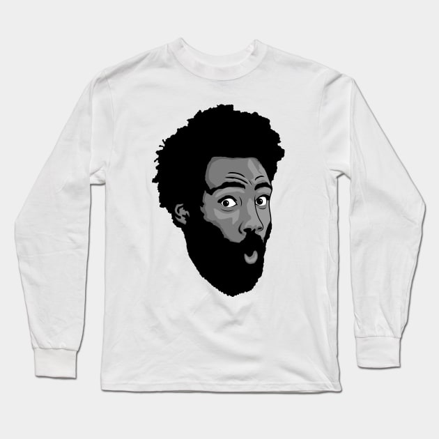 Gambino Long Sleeve T-Shirt by Woah_Jonny